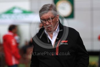 World © Octane Photographic Ltd. Formula 1 - Belgian GP - Paddock. Ross Brawn – Managing Director of Formula 1 for Liberty Media. Spa-Francorchamps, Belgium. Saturday 25th August 2018.