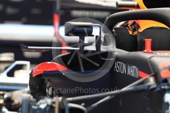 World © Octane Photographic Ltd. Formula 1 – Belgian GP - Pit Lane. Aston Martin Red Bull Racing TAG Heuer RB14. Spa-Francorchamps, Belgium. Thursday 23rd August 2018.