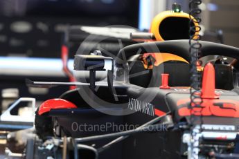 World © Octane Photographic Ltd. Formula 1 – Belgian GP - Pit Lane. Aston Martin Red Bull Racing TAG Heuer RB14. Spa-Francorchamps, Belgium. Thursday 23rd August 2018.