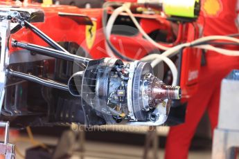 World © Octane Photographic Ltd. Formula 1 – Belgian GP - Pit Lane. Scuderia Ferrari SF71-H. Spa-Francorchamps, Belgium. Thursday 23rd August 2018.