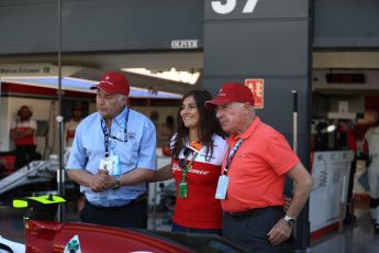 World © Octane Photographic Ltd. Formula 1 - British GP - Paddock. Ruben Juan Fangio - son of Juan Manuel Fangio and Tatiana Calderon - Development Driver Sauber F1 Team. Silverstone Circuit, Towcester, UK. Sunday 8th July 2018.