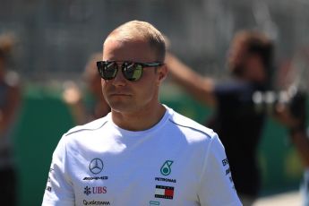 World © Octane Photographic Ltd. Formula 1 – British GP - Drivers’ Parade. Mercedes AMG Petronas Motorsport AMG F1 W09 EQ Power+ - Valtteri Bottas. Silverstone Circuit, Towcester, UK. Sunday 8th July 2018.