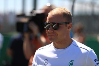 World © Octane Photographic Ltd. Formula 1 – British GP - Drivers’ Parade. Mercedes AMG Petronas Motorsport AMG F1 W09 EQ Power+ - Valtteri Bottas. Silverstone Circuit, Towcester, UK. Sunday 8th July 2018.