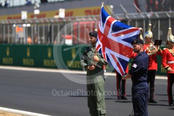 World © Octane Photographic Ltd. Formula 1 – British GP - Grid. Silverstone Circuit, Towcester, UK. Sunday 8th July 2018.