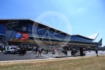 World © Octane Photographic Ltd. Formula 1 – British GP - Grid. Silverstone Circuit, Towcester, UK. Sunday 8th July 2018.