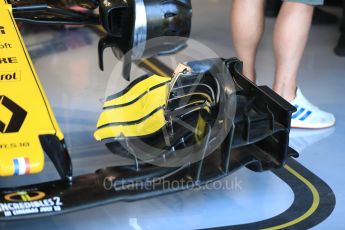 World © Octane Photographic Ltd. Formula 1 – British GP - Paddock. Renault Sport F1 Team RS18. Silverstone Circuit, Towcester, UK. Saturday 7th July 2018.