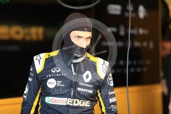 World © Octane Photographic Ltd. Formula 1 – British GP - Paddock. Renault Sport F1 Team RS18 – Carlos Sainz. Silverstone Circuit, Towcester, UK. Saturday 7th July 2018.