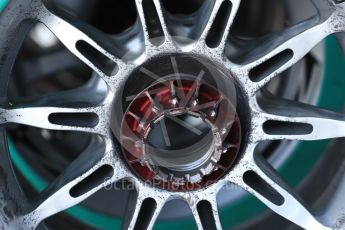 World © Octane Photographic Ltd. Formula 1 – British GP - Paddock. Mercedes AMG Petronas Motorsport AMG F1 W09 EQ Power+. Silverstone Circuit, Towcester, UK. Saturday 7th July 2018.