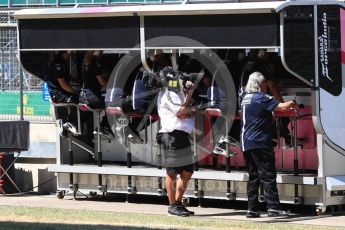 World © Octane Photographic Ltd. Formula 1 - British GP - Practice 3. Vijay Mallya - Shareholder and Team Principal of Sahara Force India. Silverstone Circuit, Towcester, UK. Saturday7th July 2018.