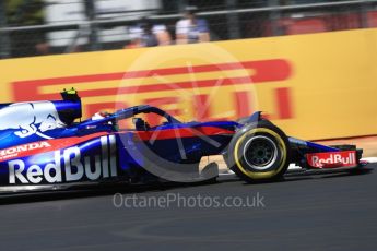 World © Octane Photographic Ltd. Formula 1 – British GP - Qualifying. Scuderia Toro Rosso STR13 – Pierre Gasly. Silverstone Circuit, Towcester, UK. Saturday 7th July 2018.