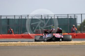 World © Octane Photographic Ltd. Formula 1 – British GP - Qualifying. Alfa Romeo Sauber F1 Team C37 – Charles Leclerc. Silverstone Circuit, Towcester, UK. Saturday 7th July 2018.