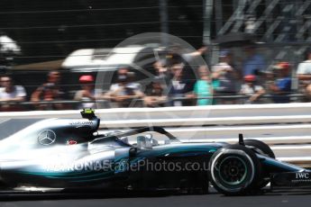 World © Octane Photographic Ltd. Formula 1 – British GP - Qualifying. Mercedes AMG Petronas Motorsport AMG F1 W09 EQ Power+ - Valtteri Bottas. Silverstone Circuit, Towcester, UK. Saturday 7th July 2018.