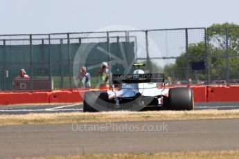 World © Octane Photographic Ltd. Formula 1 – British GP - Qualifying. Haas F1 Team VF-18 – Kevin Magnussen. Silverstone Circuit, Towcester, UK. Saturday 7th July 2018.