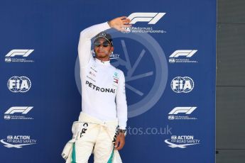 World © Octane Photographic Ltd. Formula 1 – British GP - Qualifying. Mercedes AMG Petronas Motorsport AMG F1 W09 EQ Power+ - Lewis Hamilton. Silverstone Circuit, Towcester, UK. Saturday 7th July 2018.