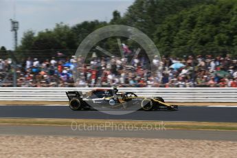 World © Octane Photographic Ltd. Formula 1 – British GP - Qualifying. Renault Sport F1 Team RS18 – Carlos Sainz. Silverstone Circuit, Towcester, UK. Saturday 7th July 2018.