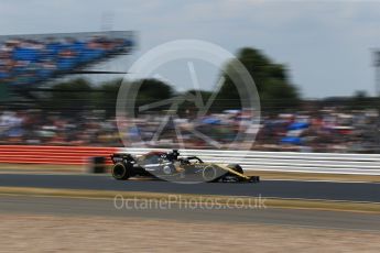 World © Octane Photographic Ltd. Formula 1 – British GP - Qualifying. Renault Sport F1 Team RS18 – Nico Hulkenberg. Silverstone Circuit, Towcester, UK. Saturday 7th July 2018.