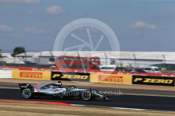 World © Octane Photographic Ltd. Formula 1 – British GP - Qualifying. Mercedes AMG Petronas Motorsport AMG F1 W09 EQ Power+ - Lewis Hamilton. Silverstone Circuit, Towcester, UK. Saturday 7th July 2018.