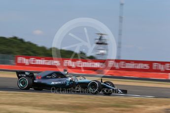 World © Octane Photographic Ltd. Formula 1 – British GP - Qualifying. Mercedes AMG Petronas Motorsport AMG F1 W09 EQ Power+ - Lewis Hamilton. Silverstone Circuit, Towcester, UK. Saturday 7th July 2018.