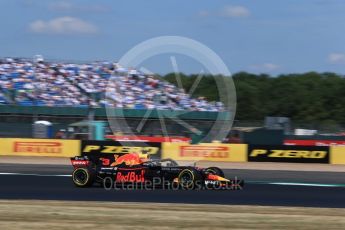 World © Octane Photographic Ltd. Formula 1 – British GP - Qualifying. Aston Martin Red Bull Racing TAG Heuer RB14 – Daniel Ricciardo. Silverstone Circuit, Towcester, UK. Saturday 7th July 2018.