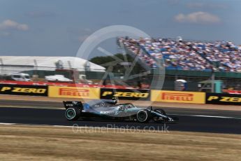 World © Octane Photographic Ltd. Formula 1 – British GP - Qualifying. Mercedes AMG Petronas Motorsport AMG F1 W09 EQ Power+ - Valtteri Bottas. Silverstone Circuit, Towcester, UK. Saturday 7th July 2018.