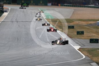 World © Octane Photographic Ltd. Formula 1 – British GP - Race. Aston Martin Red Bull Racing TAG Heuer RB14 – Max Verstappen. Silverstone Circuit, Towcester, UK. Sunday 8th July 2018.