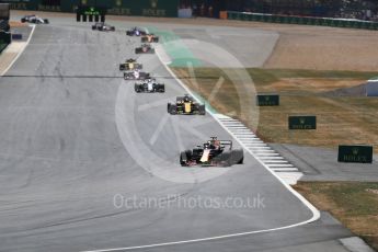 World © Octane Photographic Ltd. Formula 1 – British GP - Race. Aston Martin Red Bull Racing TAG Heuer RB14 – Daniel Ricciardo. Silverstone Circuit, Towcester, UK. Sunday 8th July 2018.