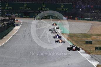 World © Octane Photographic Ltd. Formula 1 – British GP - Race. Haas F1 Team VF-18 – Kevin Magnussen. Silverstone Circuit, Towcester, UK. Sunday 8th July 2018.
