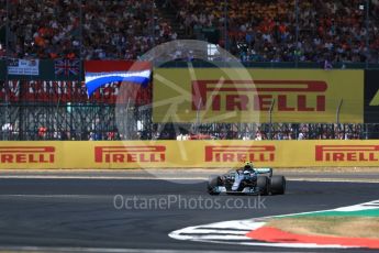 World © Octane Photographic Ltd. Formula 1 – British GP - Race. Mercedes AMG Petronas Motorsport AMG F1 W09 EQ Power+ - Valtteri Bottas. Silverstone Circuit, Towcester, UK. Sunday 8th July 2018.