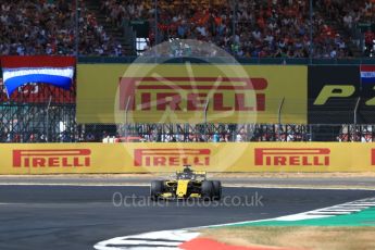 World © Octane Photographic Ltd. Formula 1 – British GP - Race. Renault Sport F1 Team RS18 – Nico Hulkenberg. Silverstone Circuit, Towcester, UK. Sunday 8th July 2018.