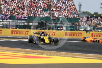 World © Octane Photographic Ltd. Formula 1 – British GP - Race. Renault Sport F1 Team RS18 – Carlos Sainz. Silverstone Circuit, Towcester, UK. Sunday 8th July 2018.