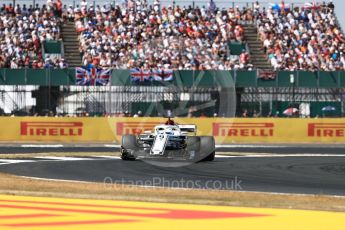 World © Octane Photographic Ltd. Formula 1 – British GP - Race. Alfa Romeo Sauber F1 Team C37 – Marcus Ericsson. Silverstone Circuit, Towcester, UK. Sunday 8th July 2018.