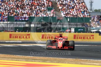 World © Octane Photographic Ltd. Formula 1 – British GP - Race. Scuderia Ferrari SF71-H – Sebastian Vettel. Silverstone Circuit, Towcester, UK. Sunday 8th July 2018.