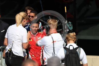 World © Octane Photographic Ltd. FIA Formula 2 (F2) – Spanish GP - Race 1. Carouz - Antonio Fuoco. Circuit de Barcelona-Catalunya, Spain. Saturday 7th July 2018.
