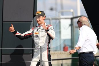 World © Octane Photographic Ltd. FIA Formula 2 (F2) – Spanish GP - Race 1. ART Grand Prix - George Russell. Circuit de Barcelona-Catalunya, Spain. Saturday 7th July 2018.