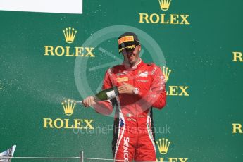World © Octane Photographic Ltd. FIA Formula 2 (F2) – Spanish GP - Race 1. Carouz - Antonio Fuoco. Circuit de Barcelona-Catalunya, Spain. Saturday 7th July 2018.