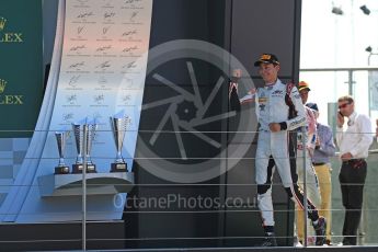 World © Octane Photographic Ltd. FIA Formula 2 (F2) – Spanish GP - Race 2. ART Grand Prix - George Russell. Circuit de Barcelona-Catalunya, Spain. Sunday 8th July 2018.