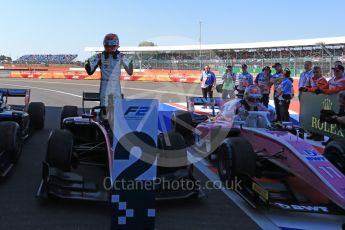 World © Octane Photographic Ltd. FIA Formula 2 (F2) – Spanish GP - Race 2. ART Grand Prix - George Russell. Circuit de Barcelona-Catalunya, Spain. Sunday 8th July 2018.