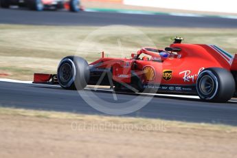 World © Octane Photographic Ltd. Formula 1 – British GP - Practice 1. Scuderia Ferrari SF71-H – Kimi Raikkonen. Silverstone Circuit, Towcester, UK. Friday 6th July 2018.