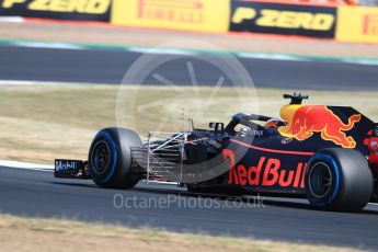 World © Octane Photographic Ltd. Formula 1 – British GP - Practice 1. Aston Martin Red Bull Racing TAG Heuer RB14 – Daniel Ricciardo. Silverstone Circuit, Towcester, UK. Friday 6th July 2018.