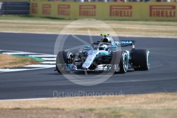 World © Octane Photographic Ltd. Formula 1 – British GP - Practice 1. Mercedes AMG Petronas Motorsport AMG F1 W09 EQ Power+ - Valtteri Bottas. Silverstone Circuit, Towcester, UK. Friday 6th July 2018.