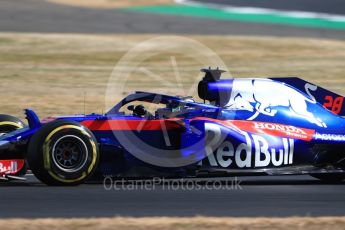 World © Octane Photographic Ltd. Formula 1 – British GP - Practice 1. Scuderia Toro Rosso STR13 – Brendon Hartley. Silverstone Circuit, Towcester, UK. Friday 6th July 2018.