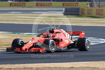 World © Octane Photographic Ltd. Formula 1 – British GP - Practice 1. Scuderia Ferrari SF71-H – Kimi Raikkonen. Silverstone Circuit, Towcester, UK. Friday 6th July 2018.