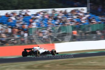 World © Octane Photographic Ltd. Formula 1 – British GP - Practice 1. Williams Martini Racing FW41 – Sergey Sirotkin. Silverstone Circuit, Towcester, UK. Friday 6th July 2018.