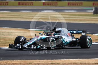World © Octane Photographic Ltd. Formula 1 – British GP - Practice 1. Mercedes AMG Petronas Motorsport AMG F1 W09 EQ Power+ - Lewis Hamilton. Silverstone Circuit, Towcester, UK. Friday 6th July 2018.