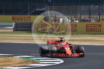World © Octane Photographic Ltd. Formula 1 – British GP - Practice 1. Scuderia Ferrari SF71-H – Sebastian Vettel. Silverstone Circuit, Towcester, UK. Friday 6th July 2018.