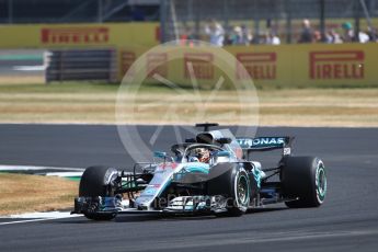 World © Octane Photographic Ltd. Formula 1 – British GP - Practice 1. Mercedes AMG Petronas Motorsport AMG F1 W09 EQ Power+ - Lewis Hamilton. Silverstone Circuit, Towcester, UK. Friday 6th July 2018.