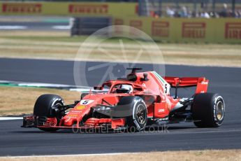 World © Octane Photographic Ltd. Formula 1 – British GP - Practice 1. Scuderia Ferrari SF71-H – Sebastian Vettel. Silverstone Circuit, Towcester, UK. Friday 6th July 2018.