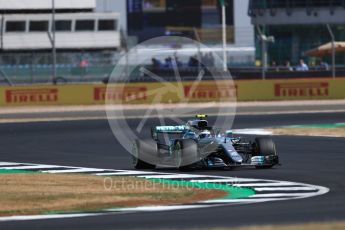 World © Octane Photographic Ltd. Formula 1 – British GP - Practice 1. Mercedes AMG Petronas Motorsport AMG F1 W09 EQ Power+ - Valtteri Bottas. Silverstone Circuit, Towcester, UK. Friday 6th July 2018.