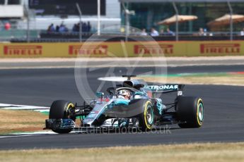 World © Octane Photographic Ltd. Formula 1 – British GP - Practice 1. Mercedes AMG Petronas Motorsport AMG F1 W09 EQ Power+ - Lewis Hamilton. Silverstone Circuit, Towcester, UK. Friday 6th July 2018.