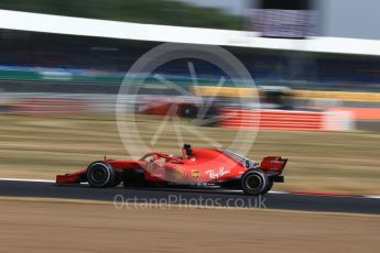 World © Octane Photographic Ltd. Formula 1 – British GP - Practice 1. Scuderia Ferrari SF71-H – Sebastian Vettel. Silverstone Circuit, Towcester, UK. Friday 6th July 2018.